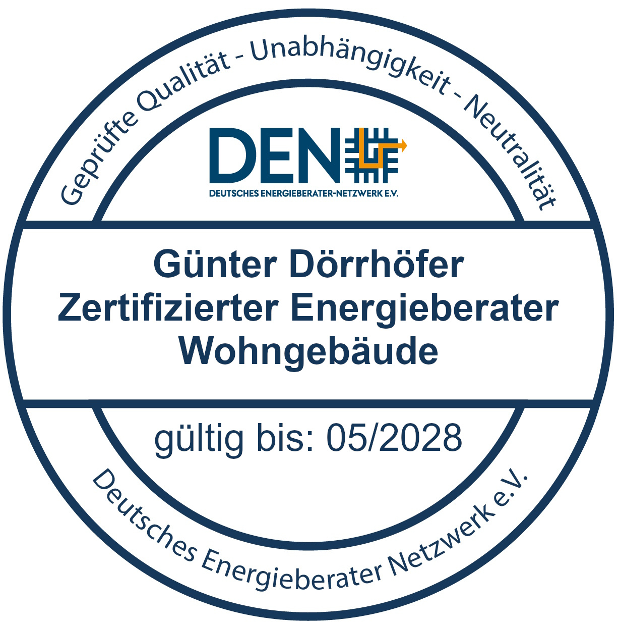 DEN Qualitätssiegel